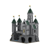 MOC - 152895 Green Dragon Stronghold Klemmbausteine - LesDiyLesDiy