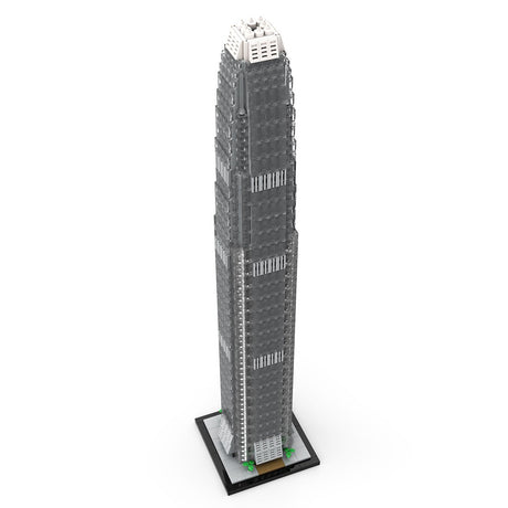 MOC - 153369 Two International Finance Centre 1:800 Scale Hong Kong Klemmbausteine - LesDiyLesDiy