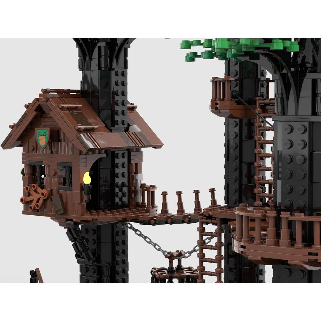 MOC - 153885 Schloss des Forsthauptquartiers - LesDiyLesDiy