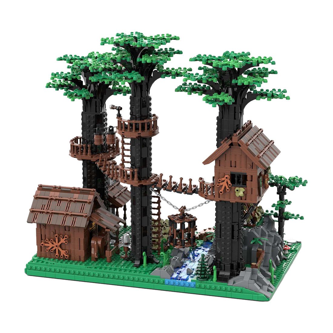 MOC - 153885 Schloss des Forsthauptquartiers - LesDiyLesDiy