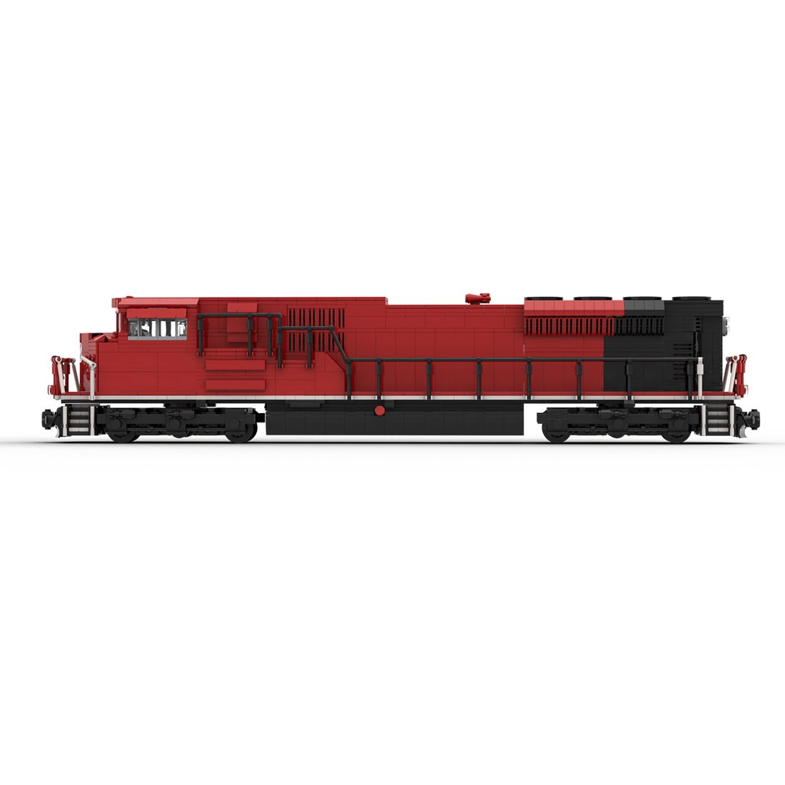 MOC - 154371 Canadian Pacific CPKC SD70ACU Klemmbausteine - LesDiyLesDiy