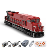 MOC - 154371 Canadian Pacific CPKC SD70ACU Klemmbausteine - LesDiyLesDiy