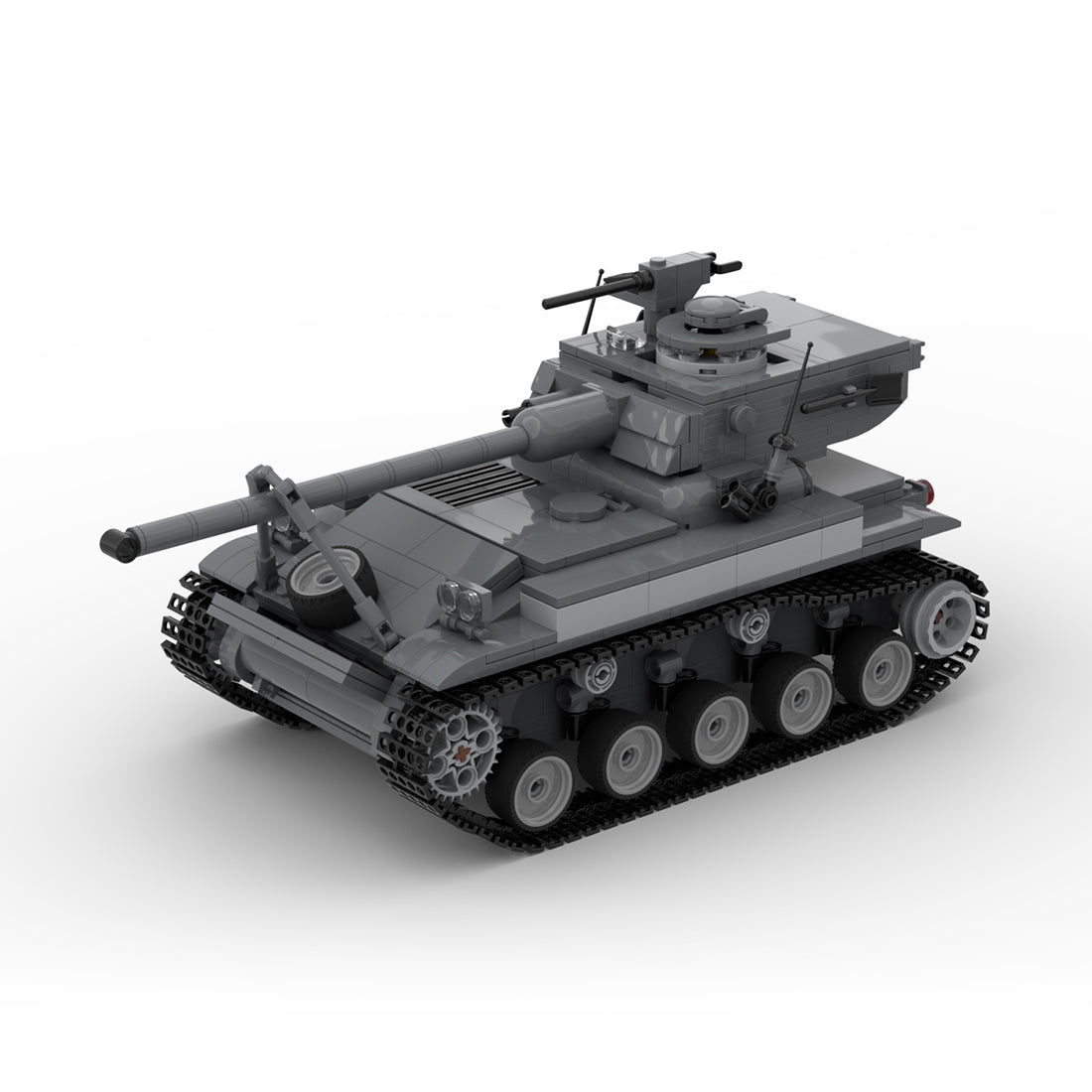 MOC - 154691 AMX - 13 Tank Klemmbausteine - LesDiyLesDiy