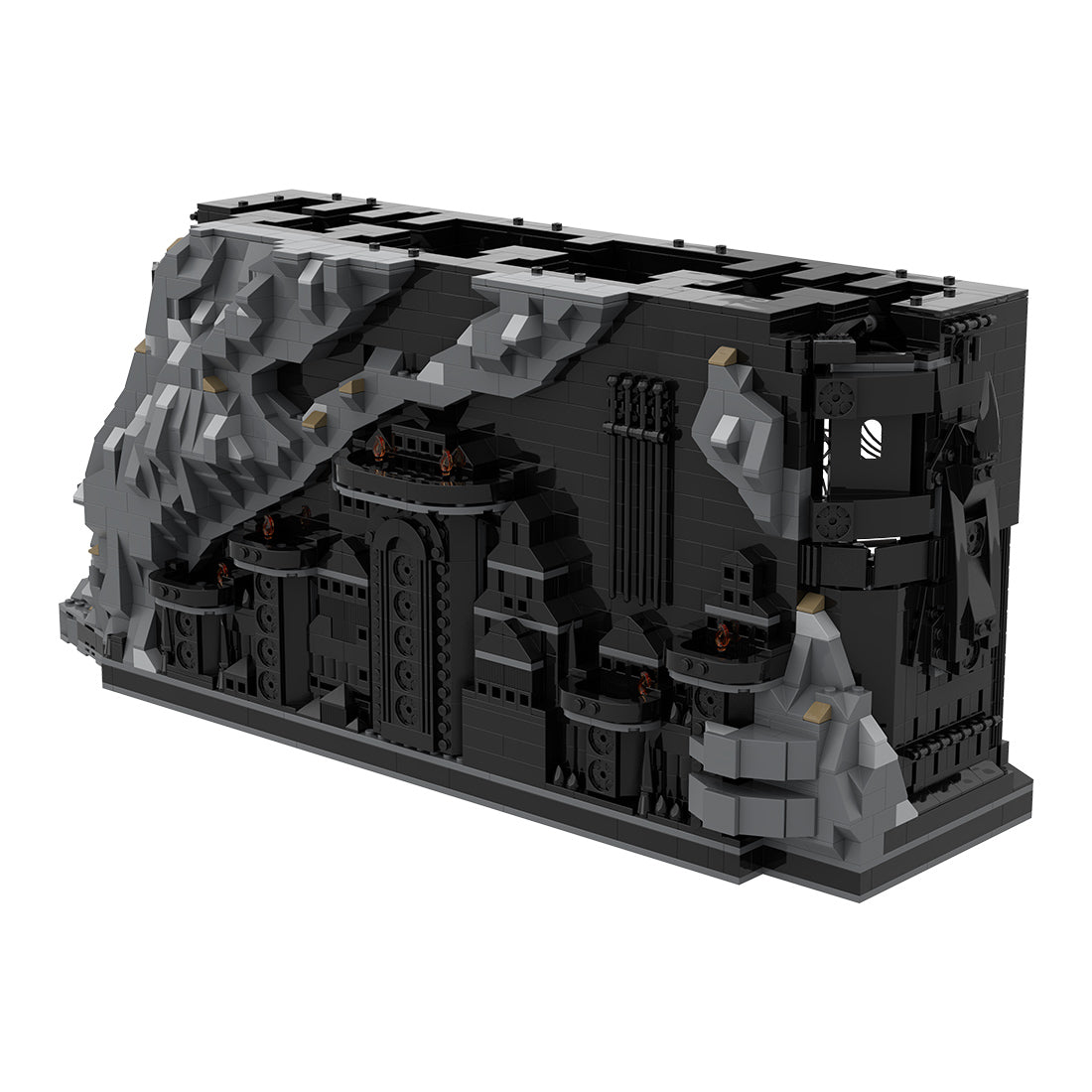 MOC - 155017 UCS Barad - Dur part 3/6 Klemmbausteine - LesDiyLesDiy