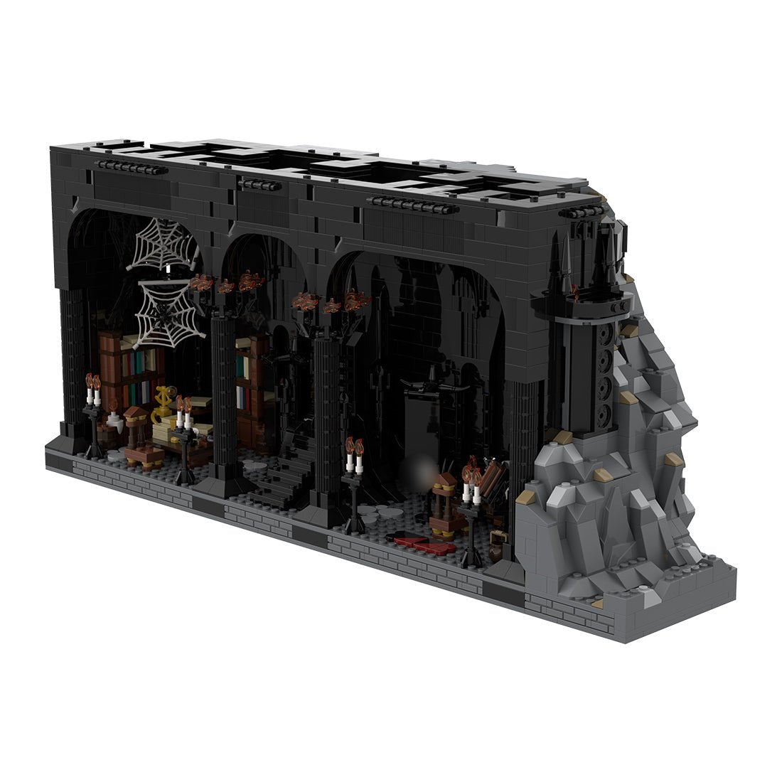 MOC - 155017 UCS Barad - Dur part 3/6 Klemmbausteine - LesDiyLesDiy