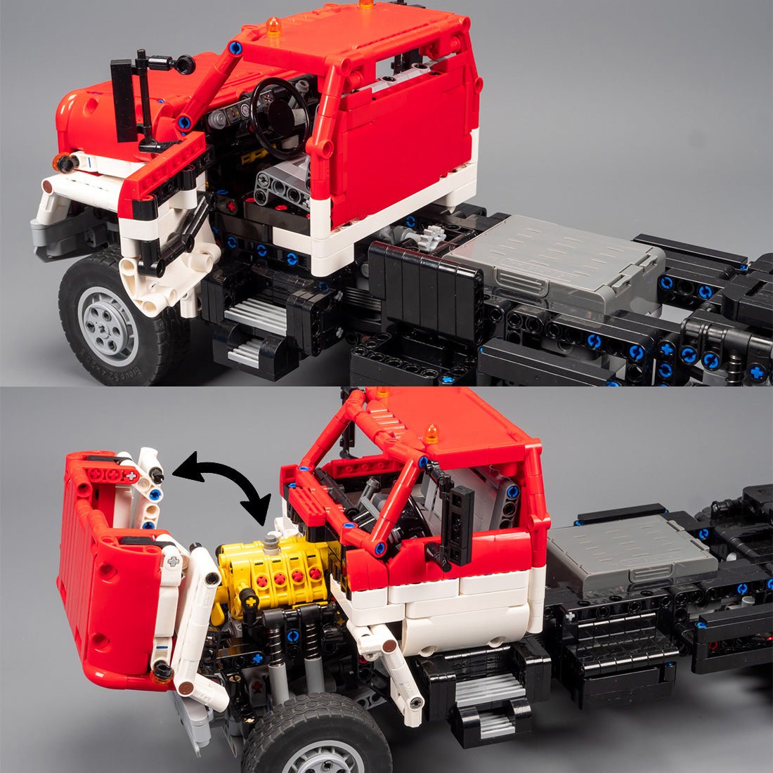 MOC - 155171 Chevrolet Kodiak C70 Klemmbausteine(PFS Version) - LesDiyLesDiy