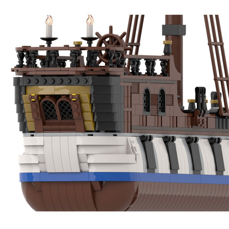 MOC - 155721 Merchant Ship Klemmbausteine - LesDiyLesDiy