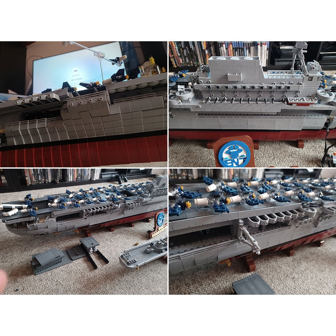 MOC - 15594 USS Enterprise (CV - 6) - LesDiyLesDiy