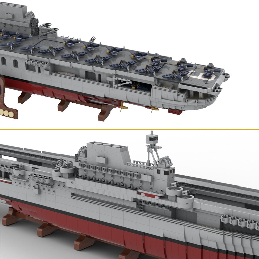 MOC - 15594 USS Enterprise (CV - 6) - LesDiyLesDiy