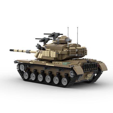 MOC - 156277 M60A3 Patton Magach Klemmbausteine - LesDiyLesDiy