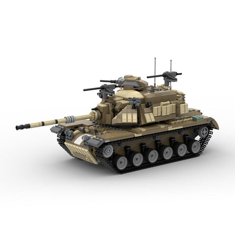 MOC - 156277 M60A3 Patton Magach Klemmbausteine - LesDiyLesDiy