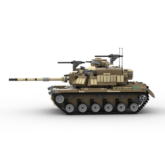 MOC - 156277 M60A3 Patton Magach Klemmbausteine - LesDiyLesDiy