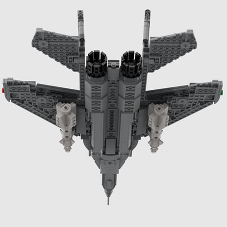 MOC - 156324 MiG 29 Militärkampfflugzeug - LesDiyLesDiy