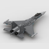 MOC - 156330 Su - 35 Militärkampfflugzeug - LesDiyLesDiy