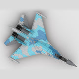 MOC - 156330 Su - 35 Militärkampfflugzeug - LesDiyLesDiy