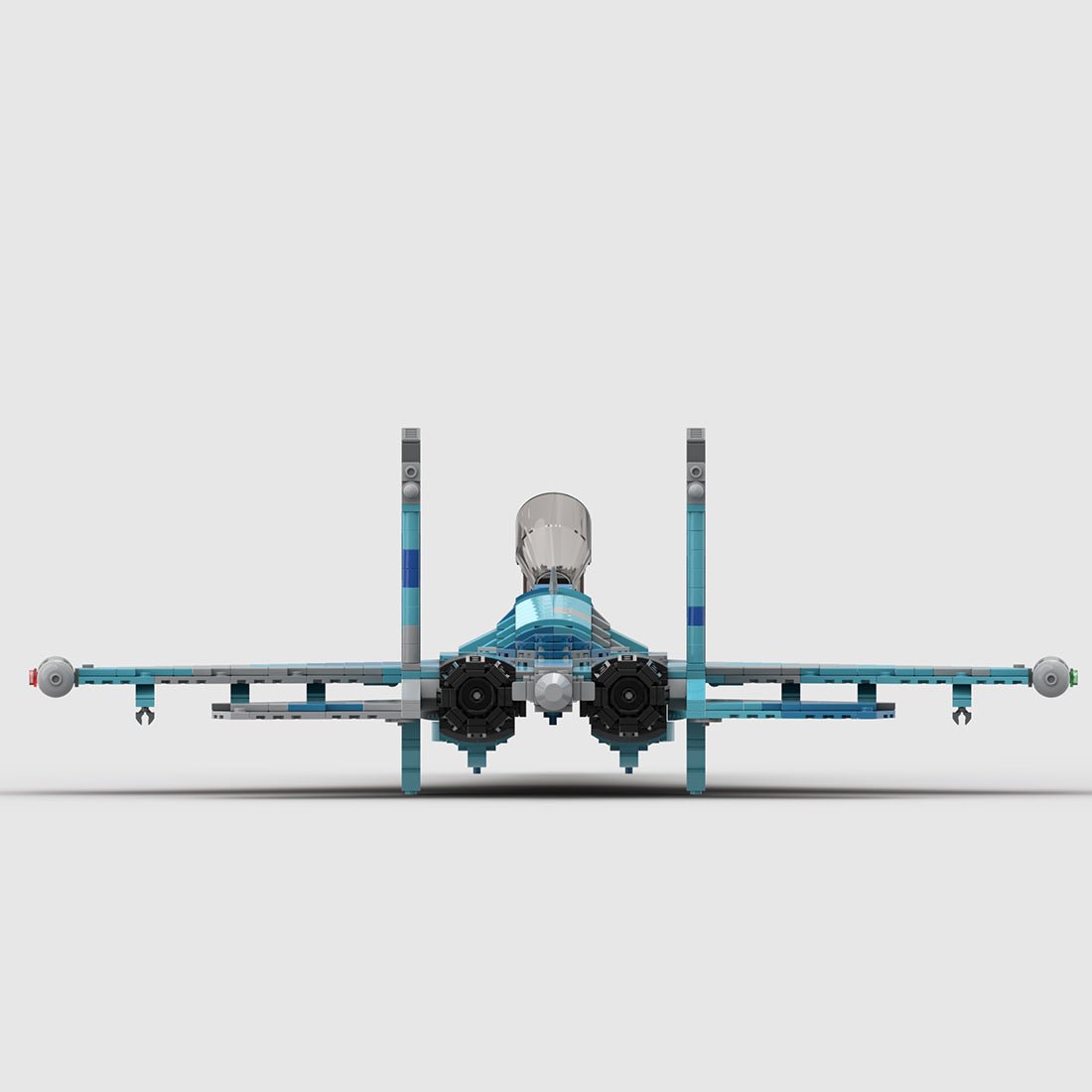 MOC - 156330 Su - 35 Militärkampfflugzeug - LesDiyLesDiy