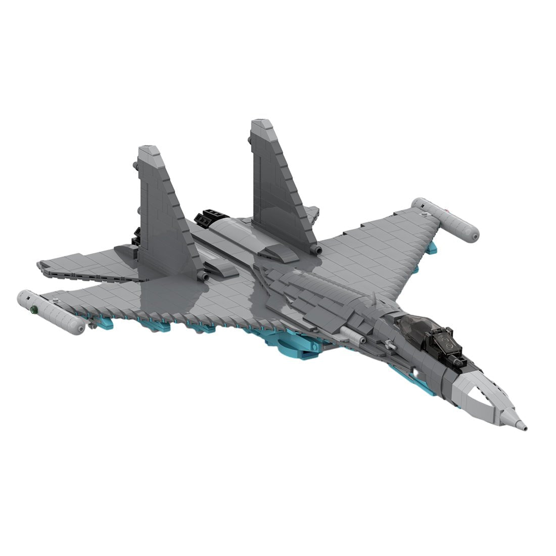 MOC - 156330 Su - 35 Militärkampfflugzeug - LesDiyLesDiy