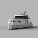 MOC - 156543 The "Starlord" Yacht Klemmbausteine - LesDiyLesDiy