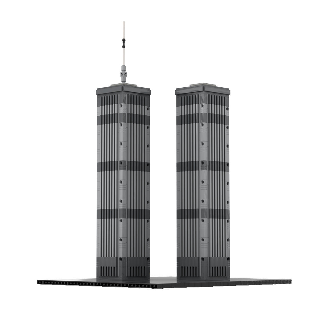 MOC - 156672 World Trade Center (09.11.01) Klemmbausteine - LesDiyLesDiy