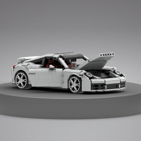 MOC - 156800 Porsche 992 Turbo S Klemmbausteine - LesDiyLesDiy