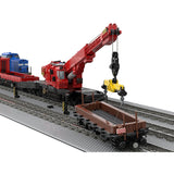 MOC - 156982 Emergency Crane Train – Multi Tasker Klemmbausteine - LesDiyLesDiy