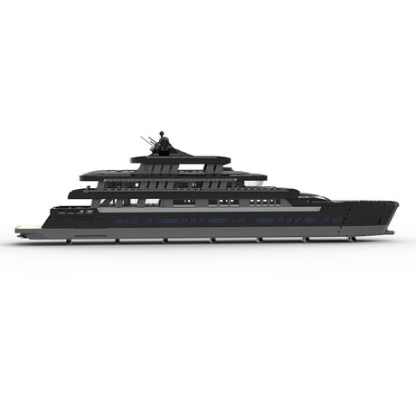 MOC - 157340 Large Luxury Yacht Klemmbausteine - LesDiyLesDiy