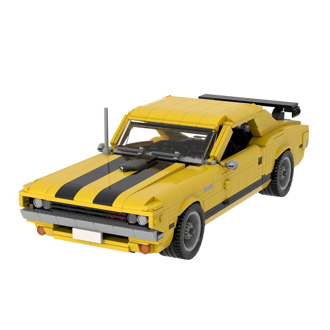 MOC - 158147 1:18 Dodge Challenger - Driver San Francisco Klemmbausteine - LesDiy - Klemmbausteine