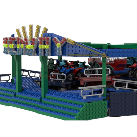 MOC - 158406 Fairground Speedway (aka Arc) Klemmbausteine - LesDiyLesDiy