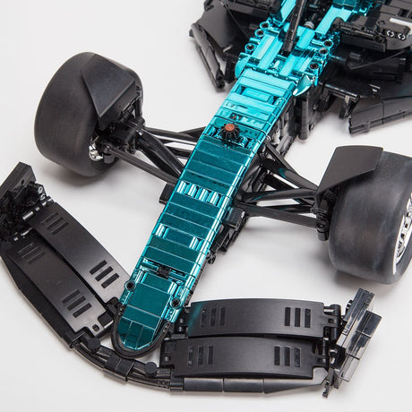 MOC - 158977 1/8 Scale AMR23 Electric Plating Exterior Track Racing Car Klemmbausteine - LesDiy - Klemmbausteine