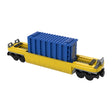 MOC - 159041 TTX 20 - Zoll - Container - Lkw - LesDiy - Klemmbausteine