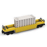 MOC - 159041 TTX 20 - Zoll - Container - Lkw - LesDiy - Klemmbausteine