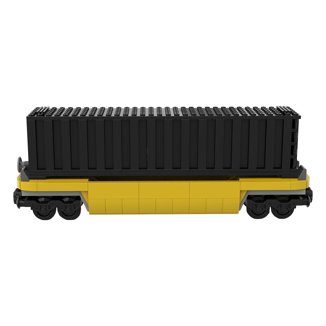 MOC - 159041 TTX 40 - Zoll - Container - Lkw - LesDiy - Klemmbausteine