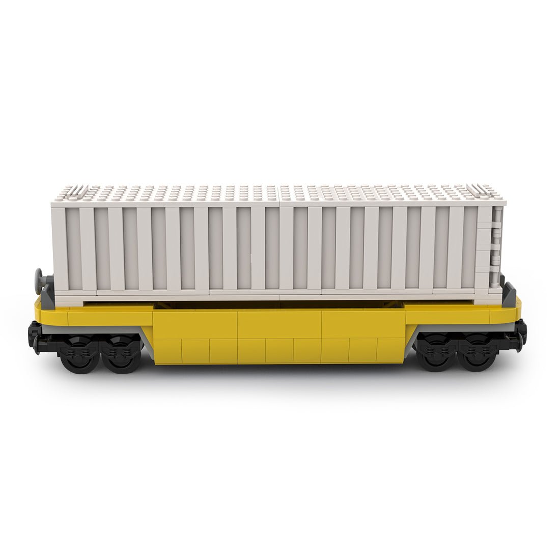 MOC - 159041 TTX 40 - Zoll - Container - Lkw - LesDiy - Klemmbausteine