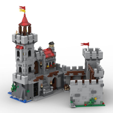 MOC - 159182 Lochside Castle Klemmbausteine - LesDiyLesDiy