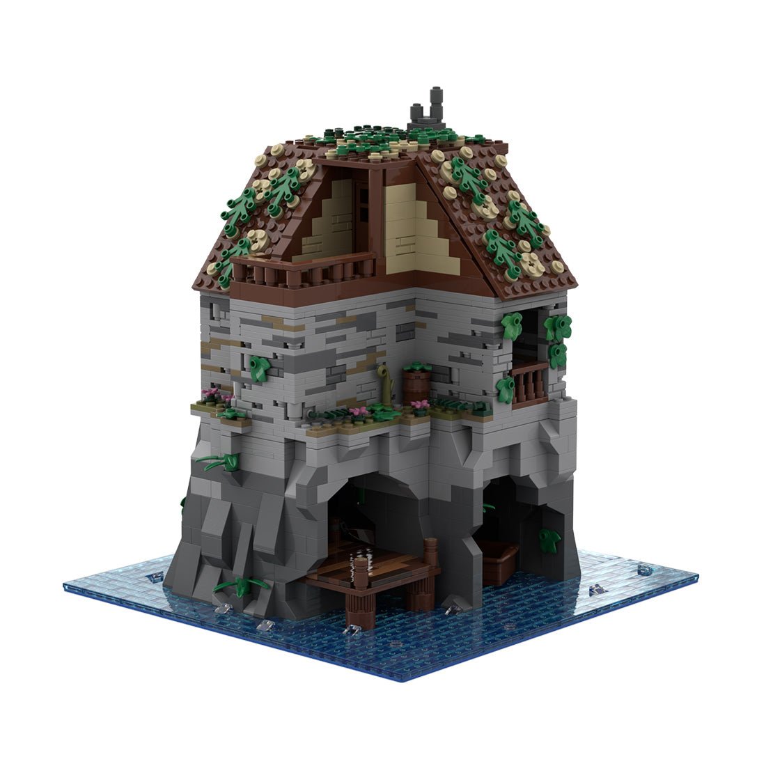 MOC - 159448 Pirate island Klemmbausteine - LesDiyLesDiy