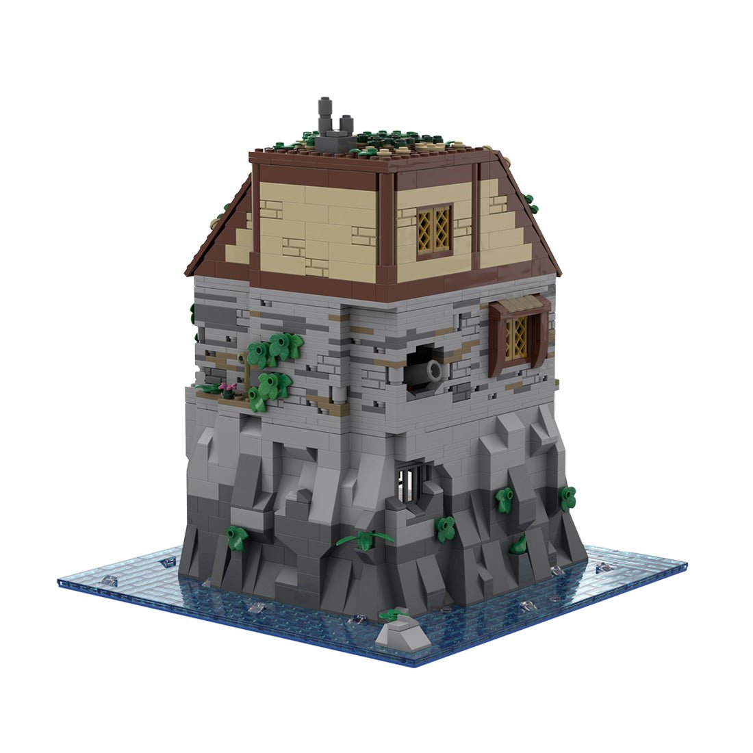 MOC - 159448 Pirate island Klemmbausteine - LesDiyLesDiy