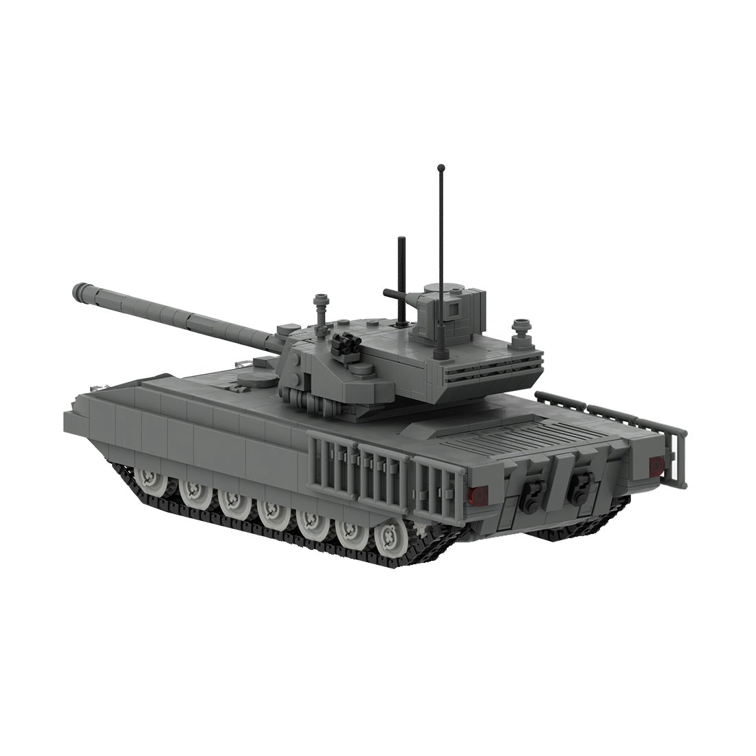 MOC - 160223 T - 14 Armata MBT |Main Battle Tank| - 1/35 Scale Klemmbausteine - LesDiyLesDiy