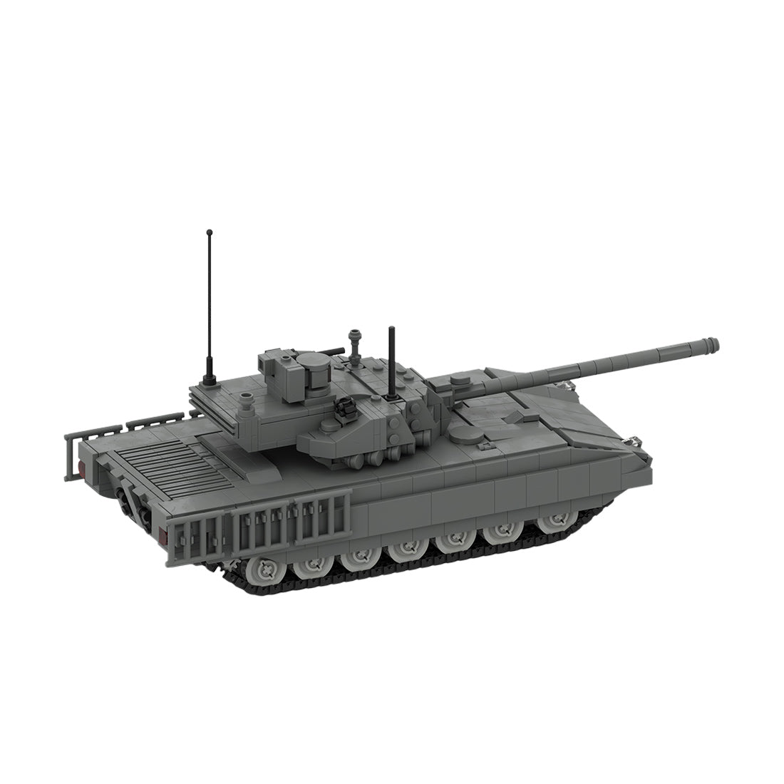 MOC - 160223 T - 14 Armata MBT |Main Battle Tank| - 1/35 Scale Klemmbausteine - LesDiyLesDiy