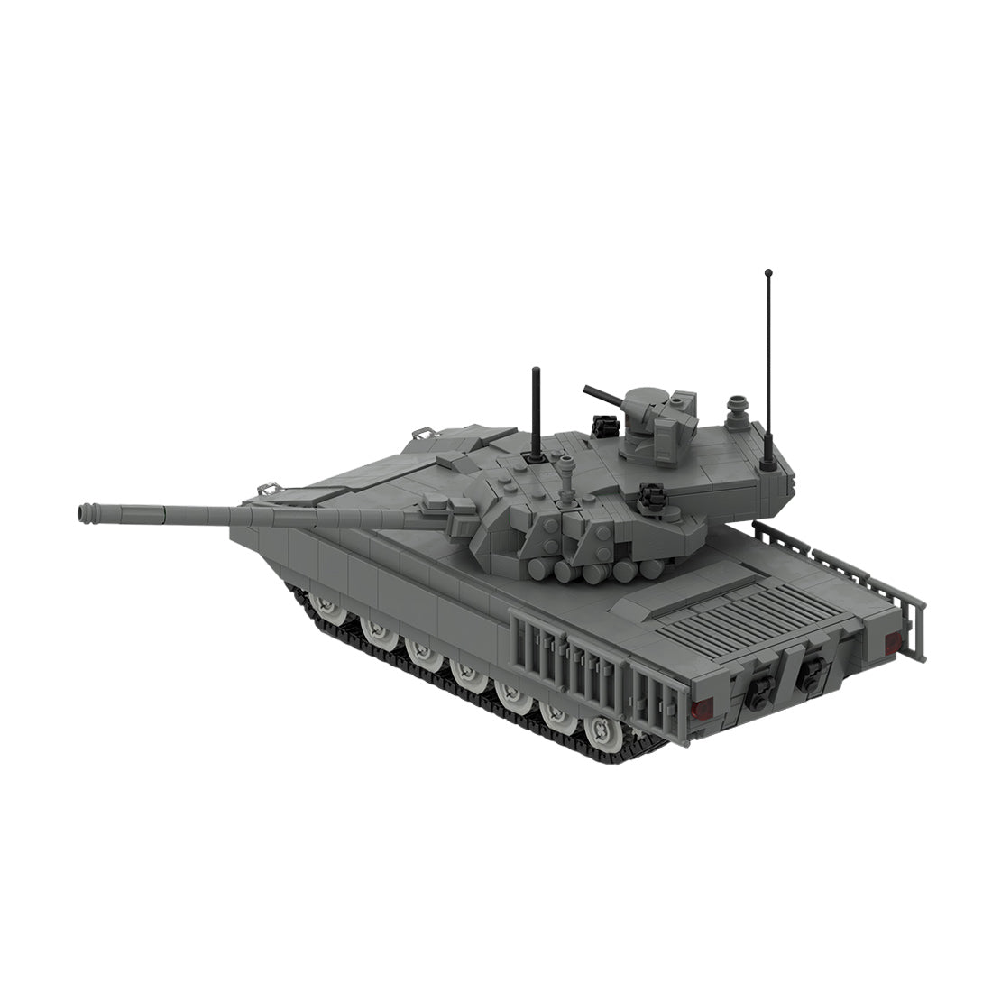 MOC - 160223 T - 14 Armata MBT |Main Battle Tank| - 1/35 Scale Klemmbausteine - LesDiyLesDiy