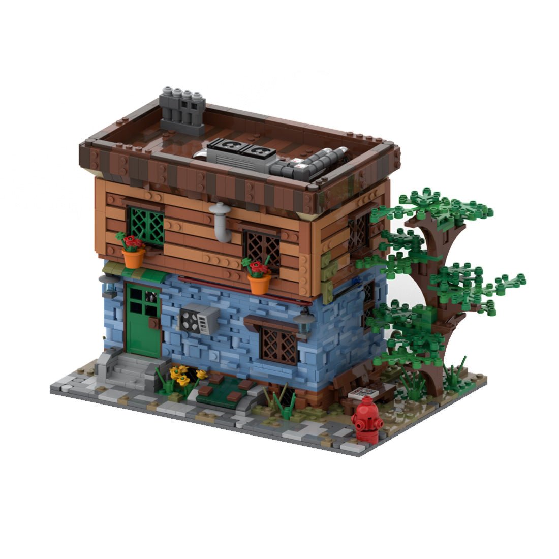 MOC - 160288 Autumn House Klemmbausteine - LesDiyLesDiy