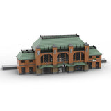 MOC - 160387 Hauptbahnhof "Steinbrück" Klemmbausteine - LesDiyLesDiy