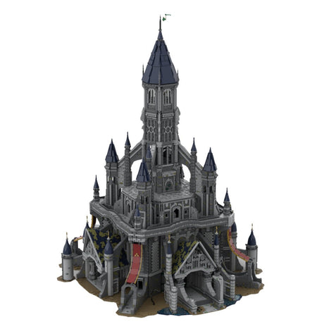 MOC - 161243 Hyrule Castle – Die Legende von Zelda Tränen des Königreichs klemmbausteine - LesDiyLesDiy