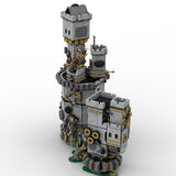 MOC - 161376 Medieval Clockwork Castle Klemmbausteine - LesDiyLesDiy