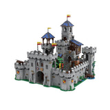 MOC - 162174 Modulares Lionbrick - Schloss Klemmbausteine - LesDiyLesDiy