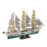 MOC - 162206 Gorch Fock Klemmbausteine - LesDiyLesDiy