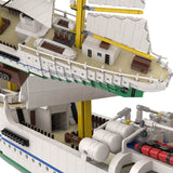 MOC - 162206 Gorch Fock Klemmbausteine - LesDiyLesDiy