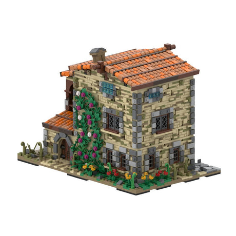 MOC - 162537 Old Italian house Klemmbausteine - LesDiyLesDiy