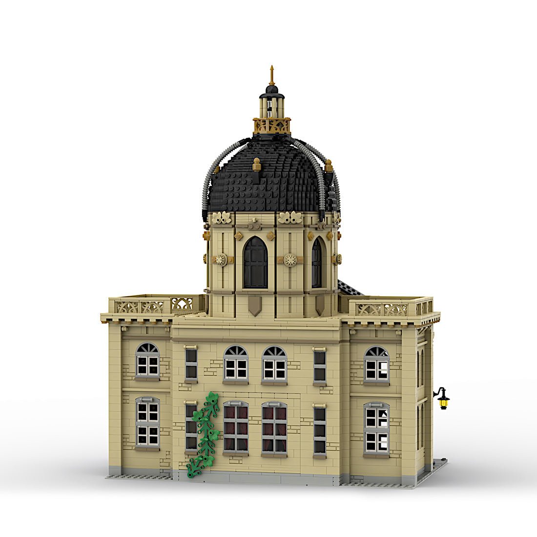 MOC - 163321 Institut von Frankreich Klemmbausteine - LesDiyLesDiy