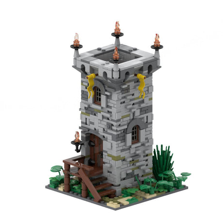 MOC - 163560 Watchtower Klemmbausteine - LesDiyLesDiy