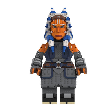 MOC - 163933 Ahsoka Tano Klemmbausteine - LesDiyLesDiy